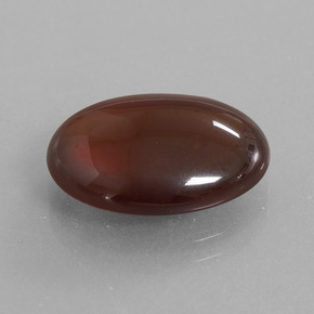 9.81캐럿 천연 오렌지 헤소나이트 가넷, 타원형 컷, 15.9×12 mm, 투명한