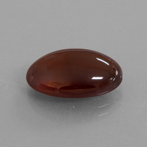 10.15캐럿 천연 오렌지 헤소나이트 가넷, 타원형 컷, 16.7×10.8 mm, 투명한