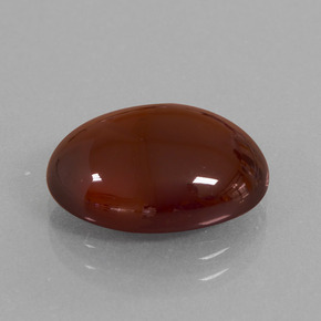 9.76캐럿 천연 오렌지 헤소나이트 가넷, 타원형 컷, 15×11.1 mm, 투명한
