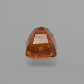 1.22캐럿 천연 시나몬 오렌지 헤소나이트 가넷, 에메랄드 컷, 5.1×5 mm, VS-SI