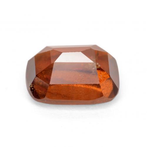 2.32캐럿 천연 다크 오렌지 헤소나이트 가넷, 쿠션 컷, 8.3×6.2 mm, VS-SI