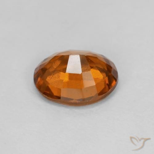 1.88캐럿 천연 Medium Dark-Orange 헤소나이트 가넷, 타원형, VVS-VS