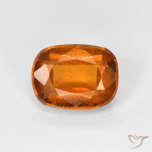 2.04ct 자연스러운 미디엄 오렌지 헤소나이트 가넷, 방석, VS