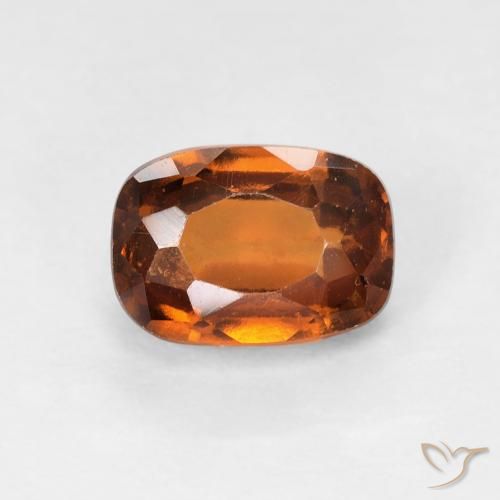 1.45ct 자연스러운 미디엄 오렌지 헤소나이트 가넷, 방석, VS-SI