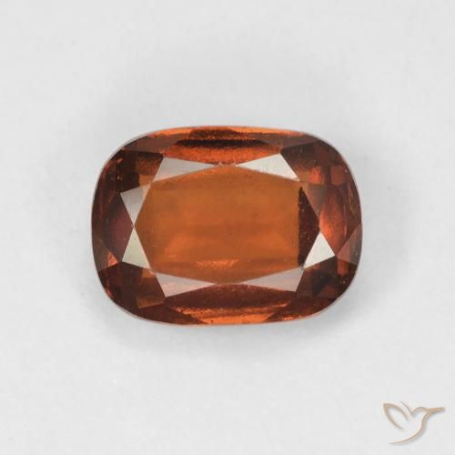 1.75ct 자연스러운 미디엄 오렌지 헤소나이트 가넷, 방석, VVS-VS