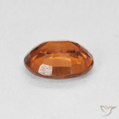 1.83캐럿 천연 Medium Dark-Orange 헤소나이트 가넷, 타원형, VS