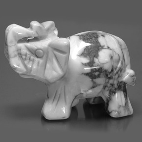 401.34캐럿 천연 회백색 하울라이트, 멋진 모양, 불투명체