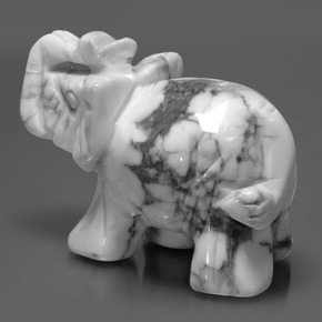 401.34캐럿 천연 회백색 하울라이트, 멋진 모양, 불투명체