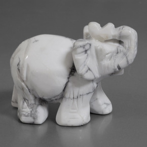 632.74캐럿 천연 회백색 하울라이트, 멋진 모양, 불투명체