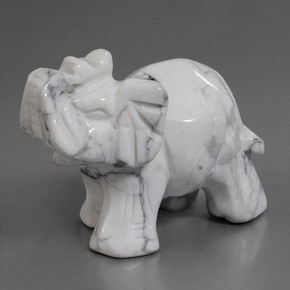 632.74캐럿 천연 회백색 하울라이트, 멋진 모양, 불투명체