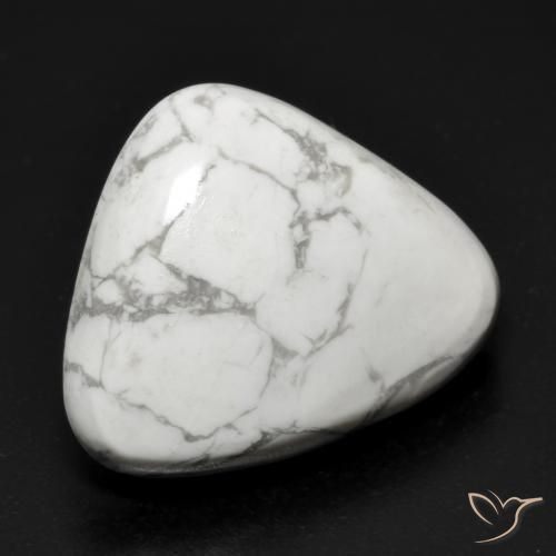 15.63ct 자연스러운 회백색 하울라이트, 일조, 불투명체