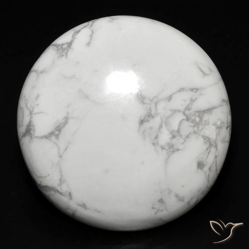 23.18ct 자연스러운 회백색 하울라이트, 둥근, 불투명체
