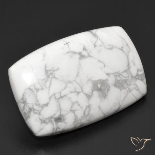 23.89ct 자연스러운 회백색 하울라이트, 방석, 불투명체