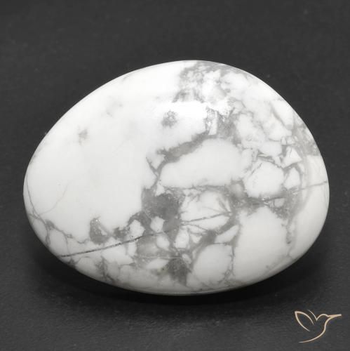 16.57ct 자연스러운 회백색 하울라이트, 팬시한, 불투명체