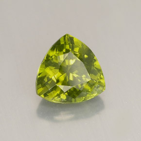 1.80캐럿 천연 올리브 그린 이도크레이스, 트릴리언, 7.5×7.5 mm, VS-SI