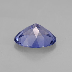 1.29캐럿 천연 바이올렛 아이올라이트, 타원형 컷, 8.9×6.9 mm, VS