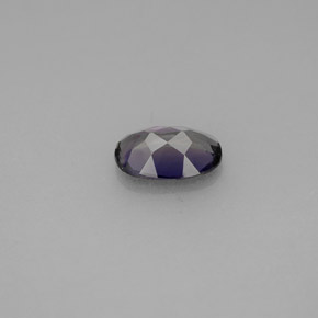 0.53캐럿 천연 바이올렛 아이올라이트, 타원형 컷, 7.1×4.9 mm, VS