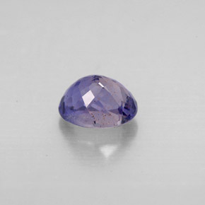 0.92캐럿 천연 바이올렛 아이올라이트, 타원형 컷, 6.8×5.6 mm, VS-SI