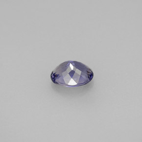 0.47캐럿 천연 바이올렛 아이올라이트, 타원형 컷, 5.8×4.6 mm, VS