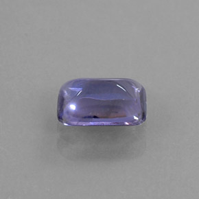 0.94캐럿 천연 바이올렛 블루 아이올라이트, 투명한, 7.6×5.9 mm, 투명/반투명