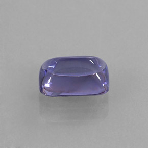 1.29캐럿 천연 바이올렛 블루 아이올라이트, 투명한, 8×5.8 mm, 투명/반투명