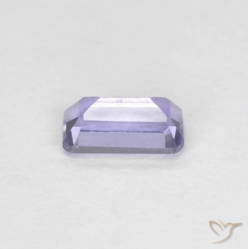 0.21캐럿 천연 Medium Light-Violet 아이올라이트, 옥타곤 / 에메랄드 컷, VS