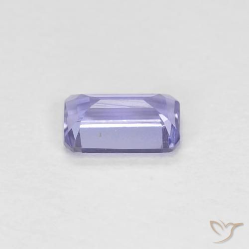 0.21캐럿 천연 Medium Light-Violet 아이올라이트, 옥타곤 / 에메랄드 컷, VVS-VS