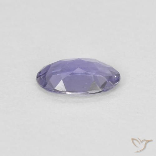 0.15캐럿 천연 Medium Light-Violet 아이올라이트, 타원형, VVS