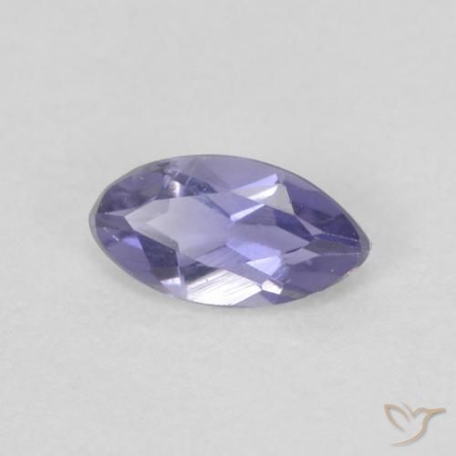 0.19캐럿 천연 Medium Light-Violet 아이올라이트, 보석, VVS