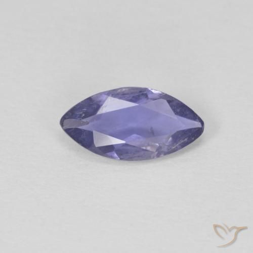 0.39ct 자연스러운 짙은 청자색 아이올라이트, 보석, VS