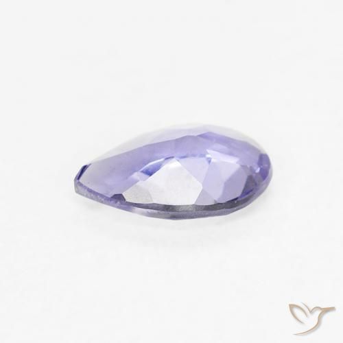 0.28캐럿 천연 Medium Light-Violet 아이올라이트, 배 모양, VS
