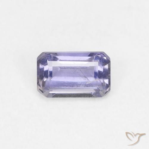 0.32ct 자연스러운 Medium Light-Violet 아이올라이트, 에메랄드 컷, VS-SI