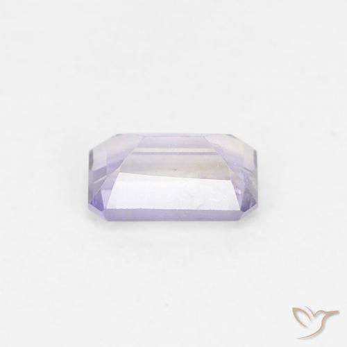 0.32캐럿 천연 Medium Light-Violet 아이올라이트, 옥타곤 / 에메랄드 컷, VS-SI