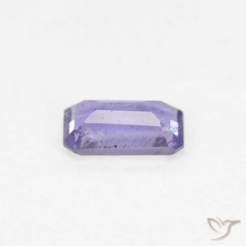 0.25캐럿 천연 Medium Light-Violet 아이올라이트, 옥타곤 / 에메랄드 컷, VS-SI
