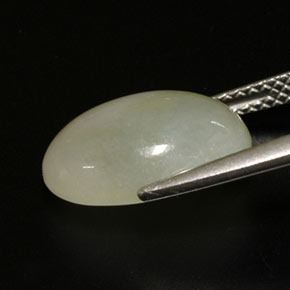 6.78캐럿 천연 멀티컬러 경옥, 투명한, 13.5×10 mm, 투명/반투명