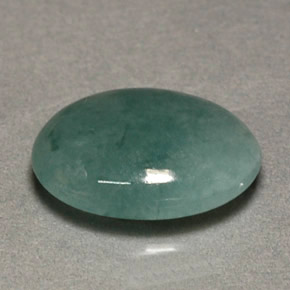 2.63캐럿 천연 그린 경옥, 투명한, 11.1×8.5 mm, 투명/반투명