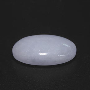 11.83캐럿 천연 라벤더 경옥, 타원형 컷, 18.9×11.5 mm, 불투명체