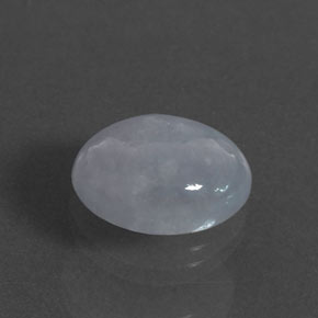 9.76캐럿 천연 라벤더 경옥, 타원형 컷, 15×11.6 mm, 불투명체