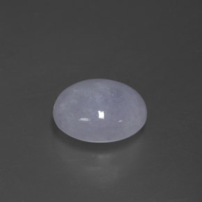 2.76캐럿 천연 라벤더 경옥, 타원형 컷, 9.6×8 mm, 불투명체