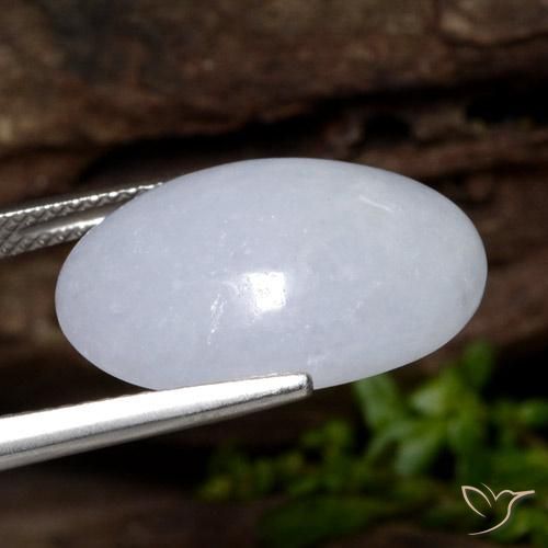 13.06캐럿 천연 라이트 바이올렛 비취, 타원형 컷, 투명한