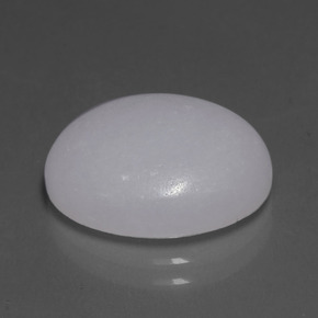 9.73캐럿 천연 라벤더 비취, 타원형 컷, 투명한