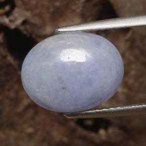 4.28캐럿 천연 라벤더 비취, 타원형 컷, 불투명체