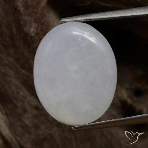 7.87ct 자연스러운 미디엄 그레이 비취, 타원형, 투명한