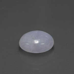 2.72캐럿 천연 라벤더 경옥, 타원형 컷, 9.7×8.2 mm, 투명한
