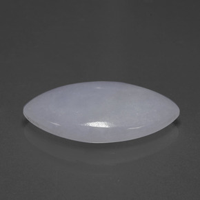 6.33캐럿 천연 라이트 그린 경옥, 마퀴즈, 20.2×11.4 mm, 투명한