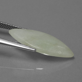 5.80캐럿 천연 녹색 비취, 보석, 투명한