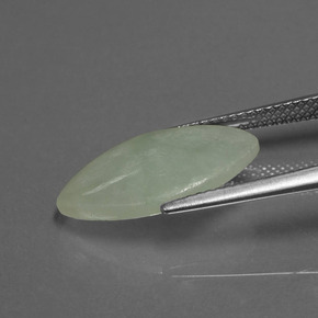 5.03캐럿 천연 녹색 비취, 보석, 투명한