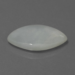 4.26캐럿 천연 그린 경옥, 마퀴즈, 17.9×10 mm, 투명한