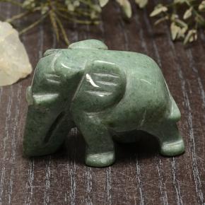 140.74캐럿 천연 그린 경옥, 멋진 모양, 35.7×18.8 mm, 불투명체