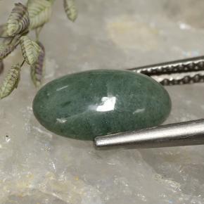 2.99캐럿 천연 녹색 비취, 타원형 컷, 불투명체